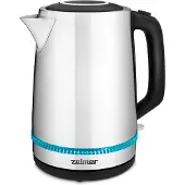 Zelmer ZCK7921 - 1,7 l - 2200 W - acier inoxydable - métal - indicateur de niveau d'eau - protection contre la surchauffe
