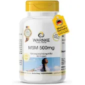 WARNKE MSM 500mg, 180 St KAP