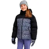 Roxy Snowy Hill Puffy Jacket Noir 8 Years Enfants