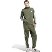 Adidas Survêtement 'Dayready' olive / blanc
