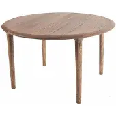 AEA Rund Esstisch aus massivem Holz in modernem Design