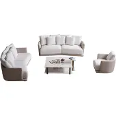 Xl Moebel Gmbh Luxuriöse Beige Couchgarnitur 2x Textilsofas Relaxsessel Couchtisch