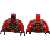 LEGO Torse pour figurine Ninjago, armure de samouraï féminine (973pb1752c01) – neuf