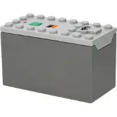 LEGO Boîtier de piles 9V Hellgrau pour système Power Functions (87513c01) – neuf