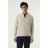Garcia U261040 Cardigan Beige L Homme