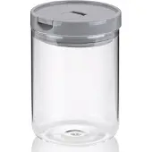 kela Bol en verre Arika, gris H 15cm / Bord 10,5 cm / 900 KL-12108