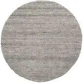 Studio Clarice Tapis rond berbère | Aicha Gris | Ø 120cm | Gris | Rond | Tapis