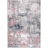 FRAAI Tapis moderne | Strength Rouge/Rose | 230x330cm | Rose | Coton | Rectangulaire