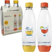 SodaStream Bouteilles pour Fuse 1l, jaune/orange