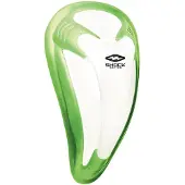 Shock Doctor Coquille athl tique BioFlex, protection ventil e, tailles jeunes et adultes, verte
