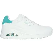 SKECHERS Baskets basses 'Uno - Pop Back' blanc