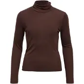 Vila T-shirt 'OBJAlma' chocolat