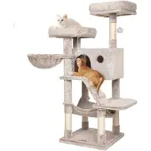 Feandrea Griffoir pour chat marron clair 135 cm