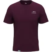 Hannah Fred Short Sleeve T-shirt Violet S Homme