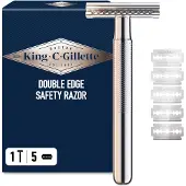 Gillette King C. Rasoir pour hommes avec 5 lames