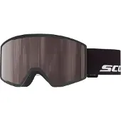 SCOTT - Masque de ski - Trace Pro Black Silver chrome S2 en Silicone - Noir
