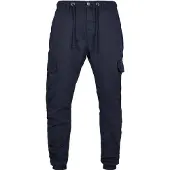 Urban Classics Pantalon cargo bleu marine