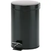kela Seau à cosmétiques Graphite Métal noir 26cm 17cmØ 3l, 20903