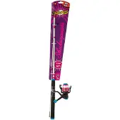 Shakespeare Cosmic Pink Spincast Fishing Combo Noir 1.40 m / 5-20 g