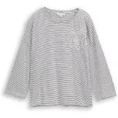 Tom Tailor T-shirt noir / blanc