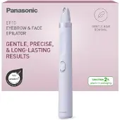 Panasonic ES-EF10, Violet, 1 pince à épiler, Tête, Sous l'oeil, 1 Disques, Batterie