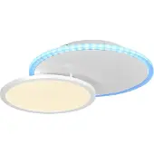 Paul Neuhaus Plafonnier LED Blanc 39cm 21W 2000lm Jardins Botaniques Royaux Tdc Backlight