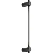Maytoni Applique LED, aluminium noir, H 63,5 cm