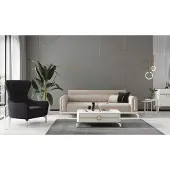AEA Garnitur Dreisitzer Sessel Stoffsofa Polstersofa Beige Couch Sofa 2tlg