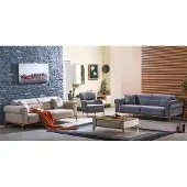 AEA Sitzgarnitur Sofagarnitur Sitzlandschaft Polstermöbel Sofa Couch Loungesofa 3tlg