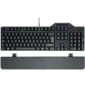 Dell KB813 Smartcard - Clavier - USB - français QWERTY - noir - pour Latitude E6330, OptiPlex 30XX, 7010, 90XX, Precision T1700, T3610