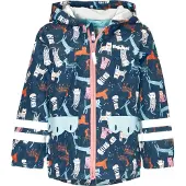 Playshoes Veste fonctionnelle marine / bleu clair / orange / blanc
