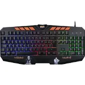 Konix Clavier Naruto KX GAMING, filaire, USB, AZERTY, LED RGB, noir