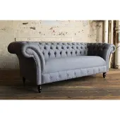 AEA Design Sofa Chesterfield Luxus Klass Couch Polster Garnitur Leder 1097