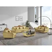 AEA Couchgarnitur Sofagarnitur Ledersofas Sofa Komplette 3tlg Sofas Braun
