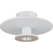 Globo Lighting Plafonnier blanc Carter Ø 38cm avec feutre