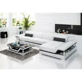 AEA Wohnlandschaft Ecksofa Couch Polster Garnitur Designer Couchen Sofas 2tlg Set