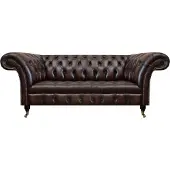 AEA Chesterfield Canapé trois places Meuble rembourré Aménagement Salon Nouveau