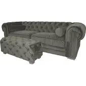 AEA Chesterfield Sofa Polster Designer Couchen Sofas Garnitur Couch SLIII Sofa №59
