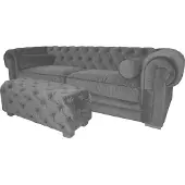 AEA Chesterfield Sofa Polster Designer Couchen Sofas Garnitur Couch SLIII Sofa №32
