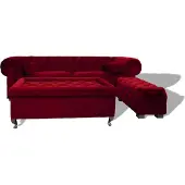 AEA Chesterfield Sofa Polster Designer Couchen Sofas Garnitur Couch SLIII Sofa №20