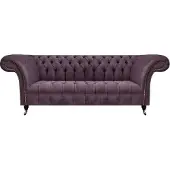 AEA Elégant Chesterfield 3 places Canapés de salon modernes 3 places