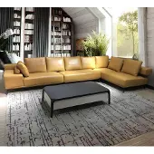 AEA Italienische Möbel Sitz Leder Zimmer Couchen Sofa Garnitur Wohn Landschaft ITALY