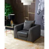 AEA Designer Wohnzimmer Einrichtung Sessel Einsitzer Polster Sofa Couch Fernseh
