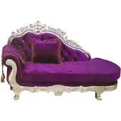 AEA Chesterfield style antique Chaise Longue Canapé Lit Nouveau Récamière