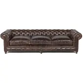 AEA Canapé Chesterfield Coussin Tissu Cuir Canapé Garniture Big XXL