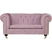 AEA Rose Canapé Chesterfield Coussin Tissu Cuir Canapé Coussin Garniture Nouveau