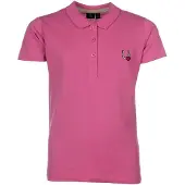 HKM Chemise de polo pour filles , modèle Claire, couleur rose, taille 146/152