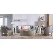 AEA XXL Big Sofa Canapé Garniture 4+1 places ClassiqueTextile Canapé