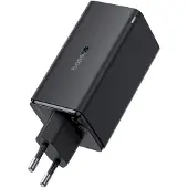 Baseus Adaptateur de charge rapide GaN6 Pro, 2C+2U, 100W, noir