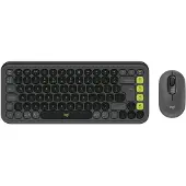 Logitech Clavier Et Souris Sans Fil Pop Icon Combo
